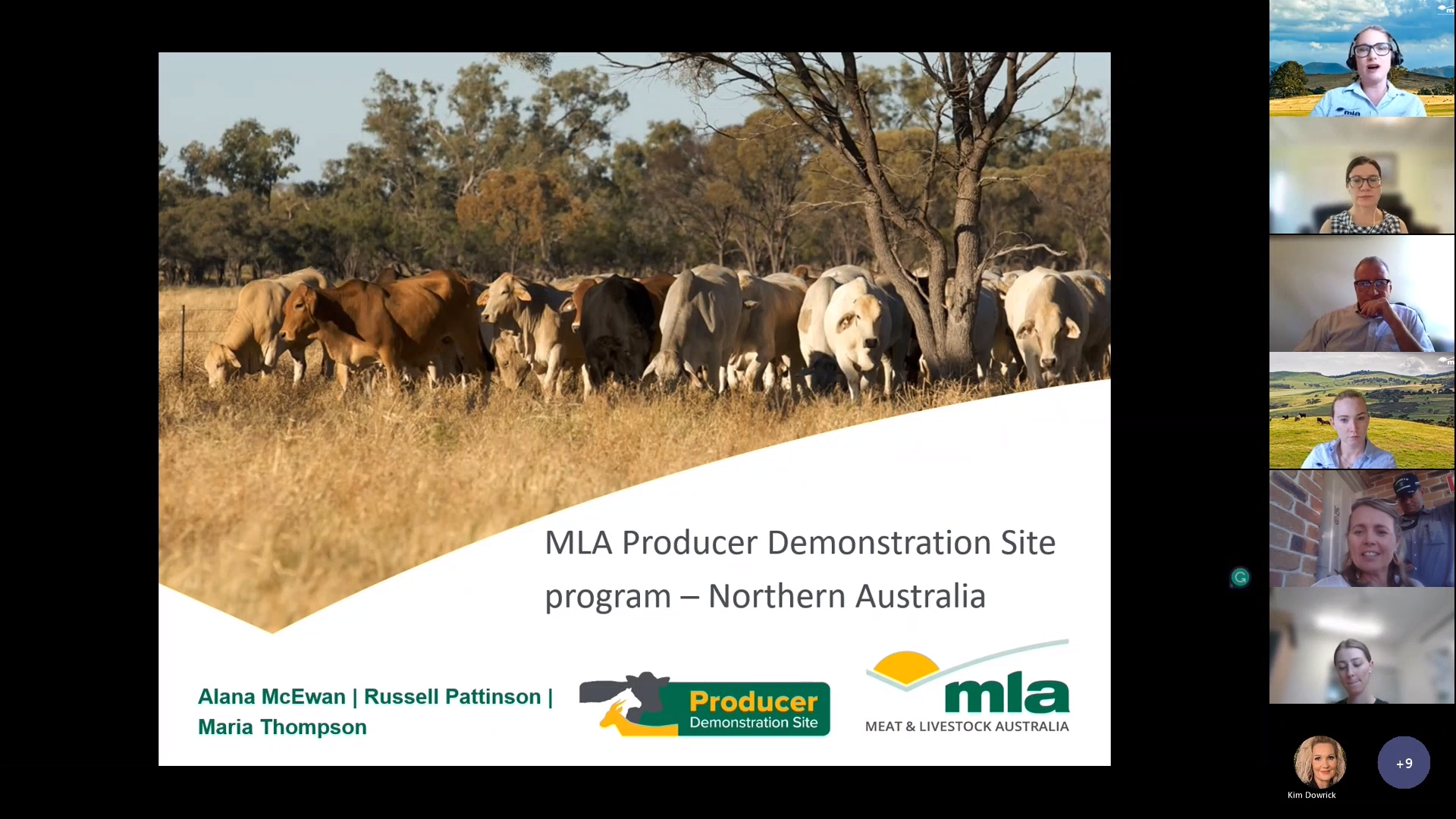 PDS webinar – northern producers