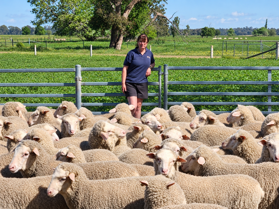 Anna proving the value of dual-purpose Merinos