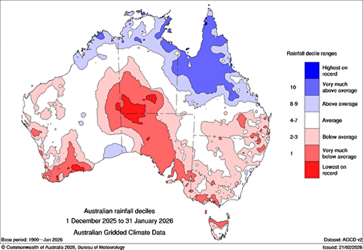 Dec-Jan rainfall