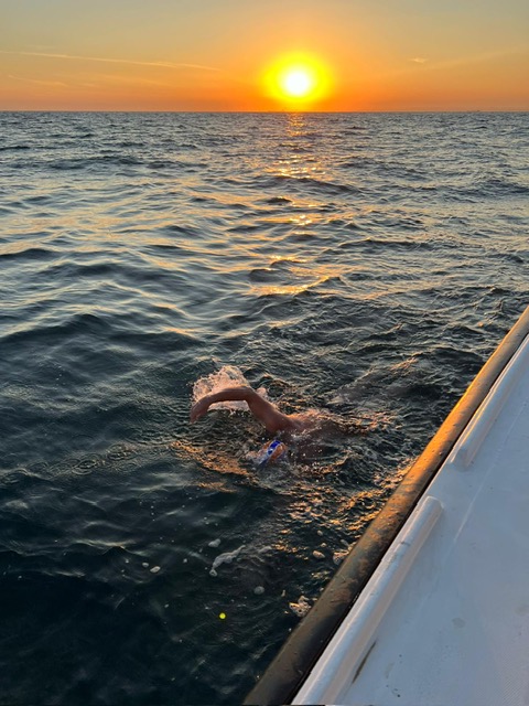 open water swimming