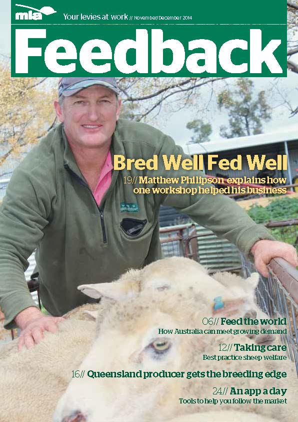 Feedback magazine November/December 2014