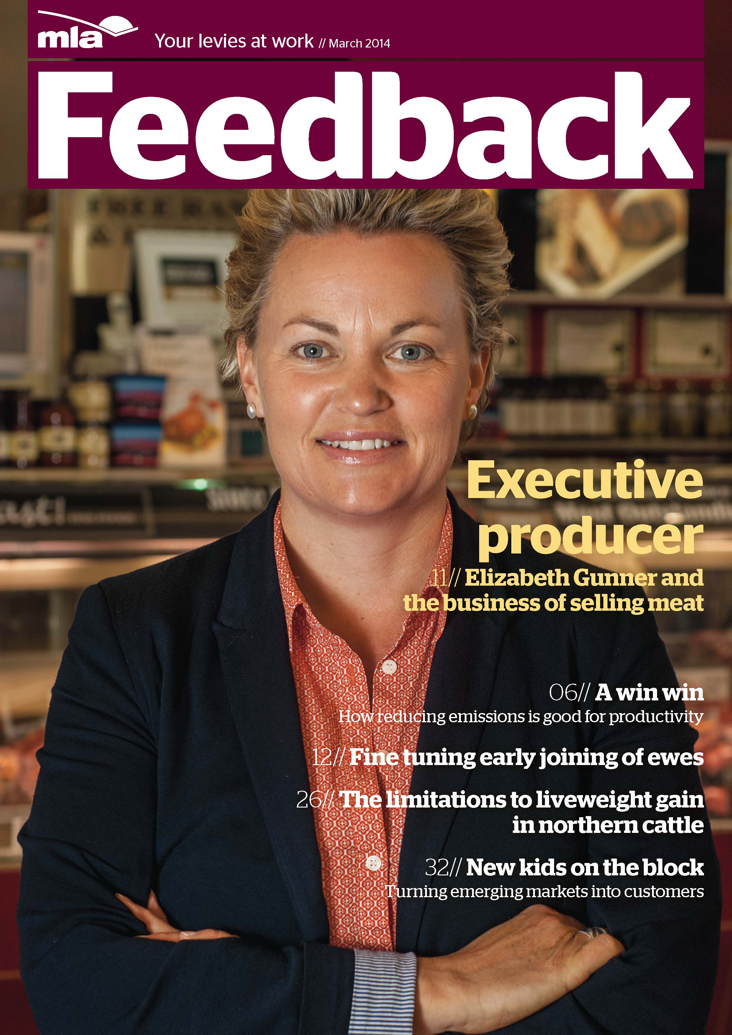 Feedback magazine March 2014