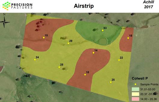 Soil map of Achill Station 2017.jpg