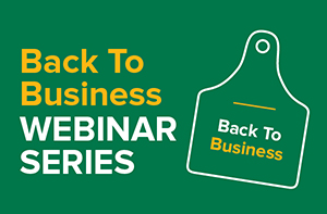 Back to Business webinar: Rebuilding your herd or flock – using management and genetics to achieve the best results