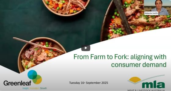 Webinar 2 - From farm to fork