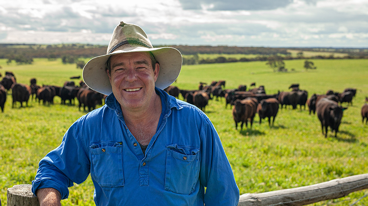 Andrew Johnson, Mount Boothby Pastoral Company Pty Ltd, Tintinara.