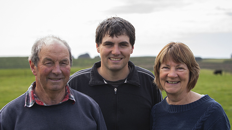 Michael, Mitchell and Donna Kay, Smithton.