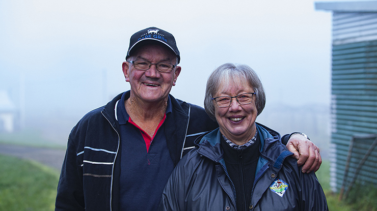 Bruce and Evelyn, 'Brookside', Judbury