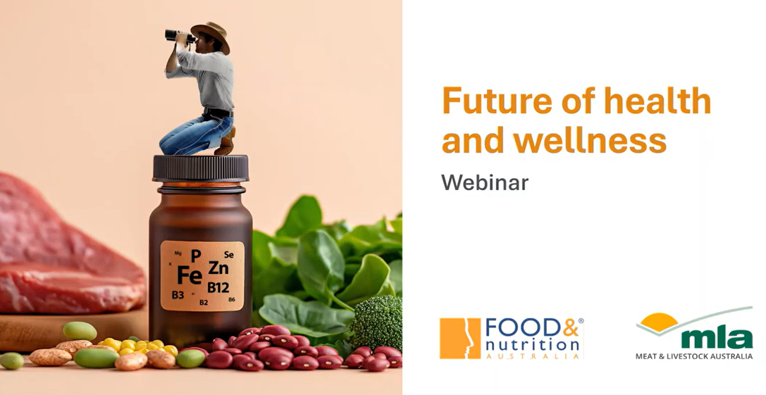 Red meat and nutrition innovation webinar - 30 May 2025